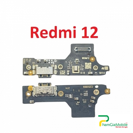 Cụm Chân Sạc Xiaomi Redmi 12 Charger Port USBBo Main Sạc